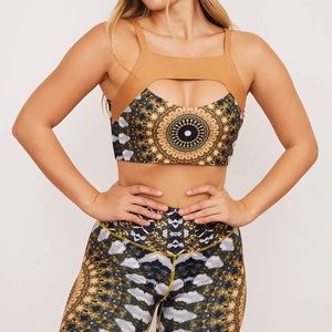 Wolven Noor Reversible Four-Way Top (NWOT)